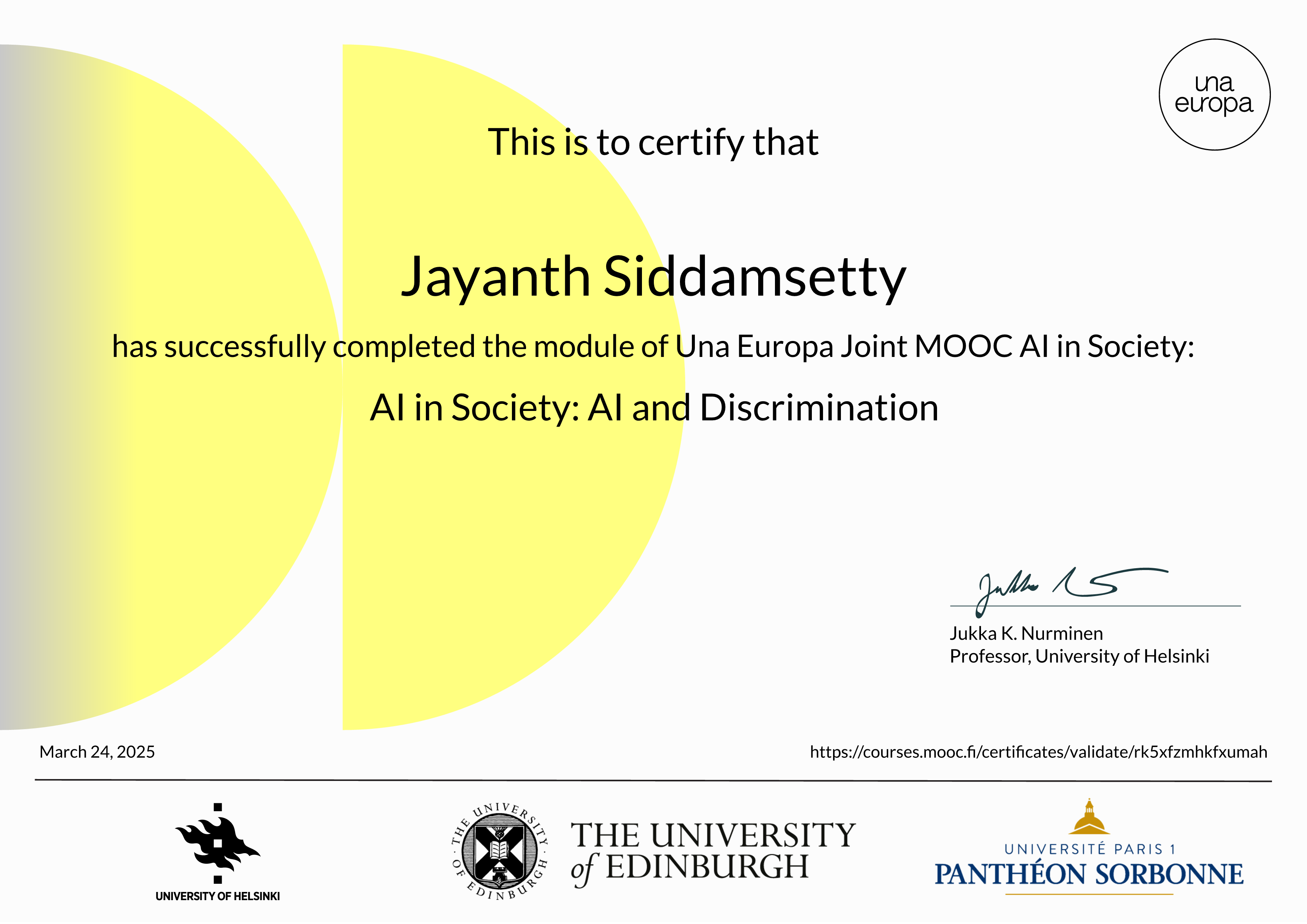 AI and Discrimination