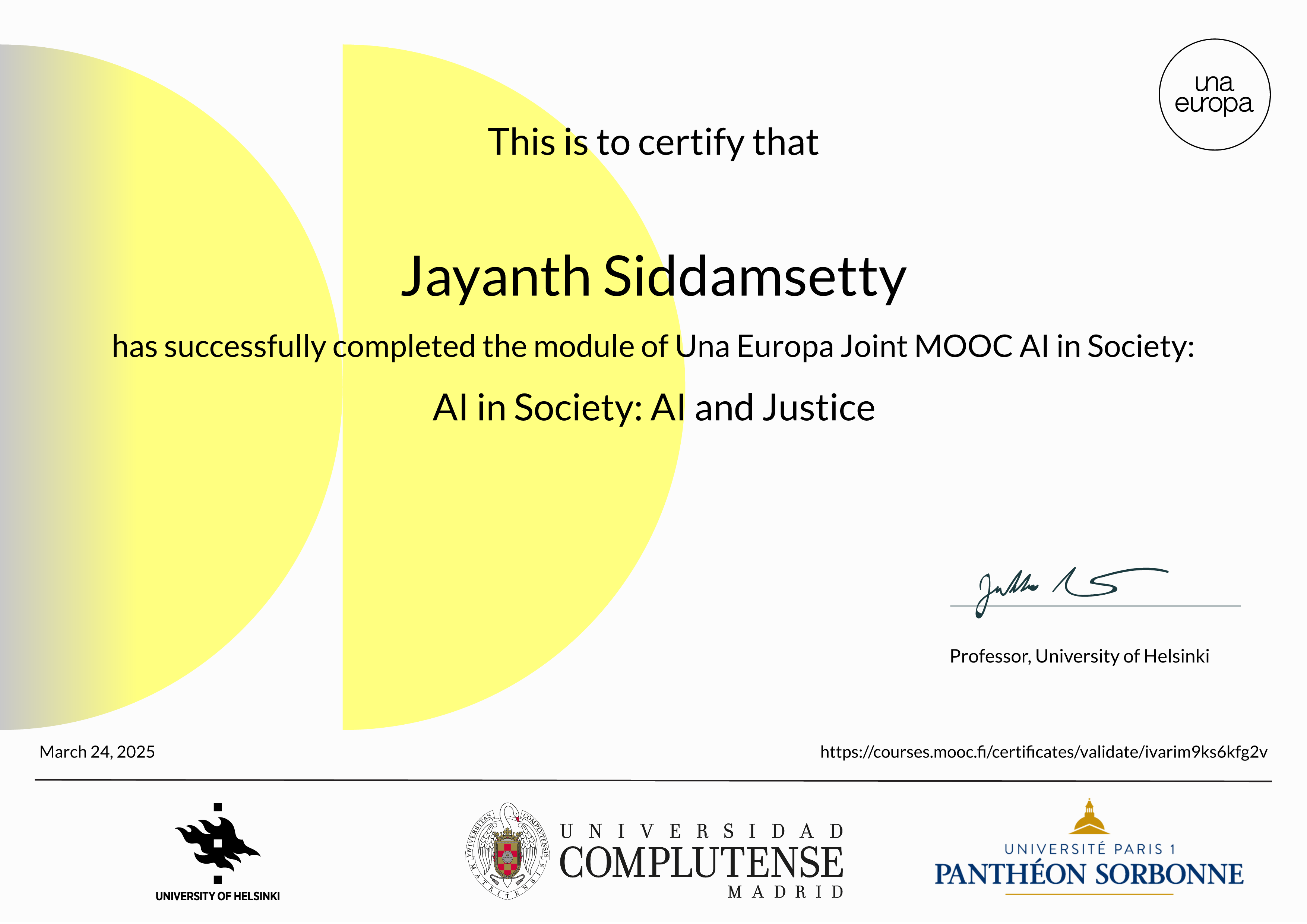 AI and Justice